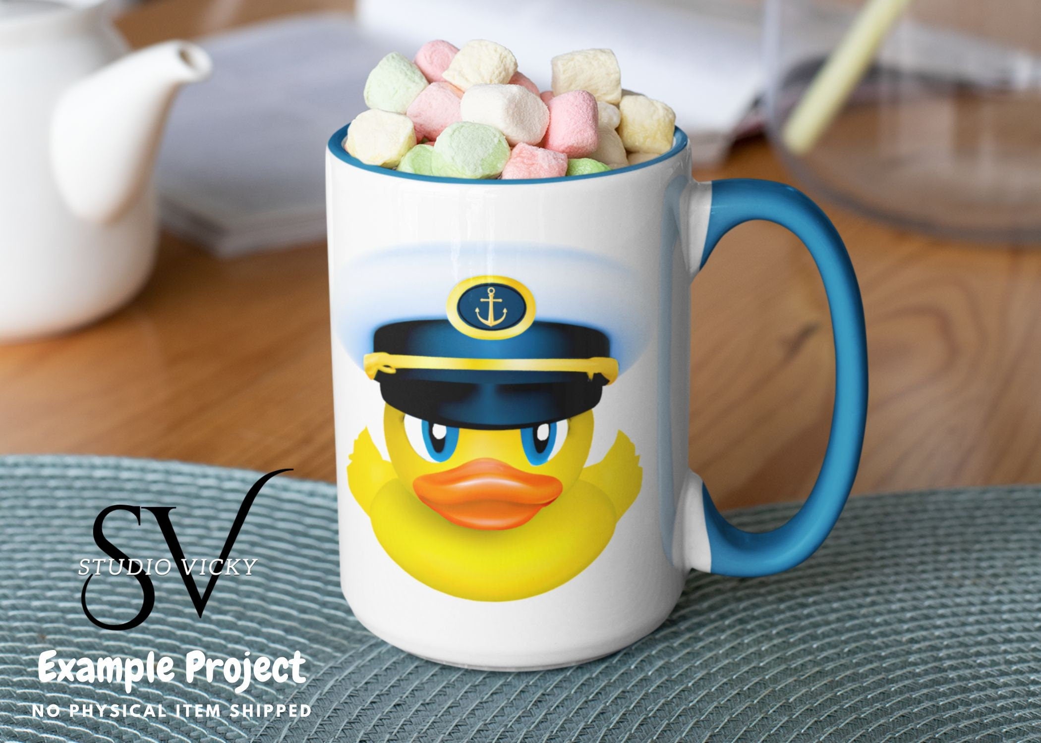 Cruise Duck Clipart (png, svg, jpg, pdf Bundle)