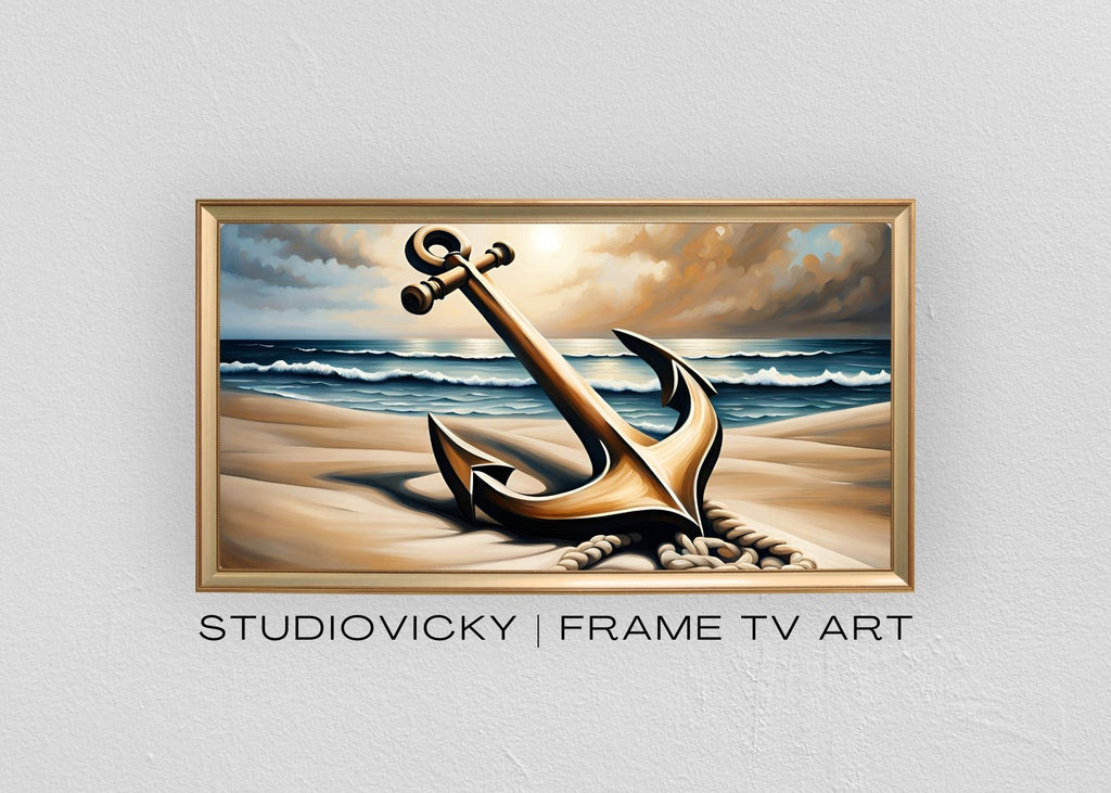 Coastal Seascape Art Set: 4K Frame TV Art, Desktop Wallpaper (Digital Download)