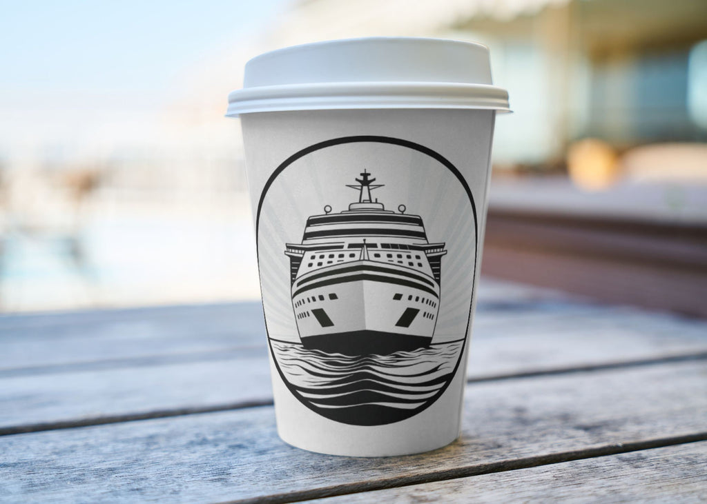 Cruise Ship Clipart Designs: (Five Designs) Perfect For a First Family Cruise PNG, SVG, JPG Files