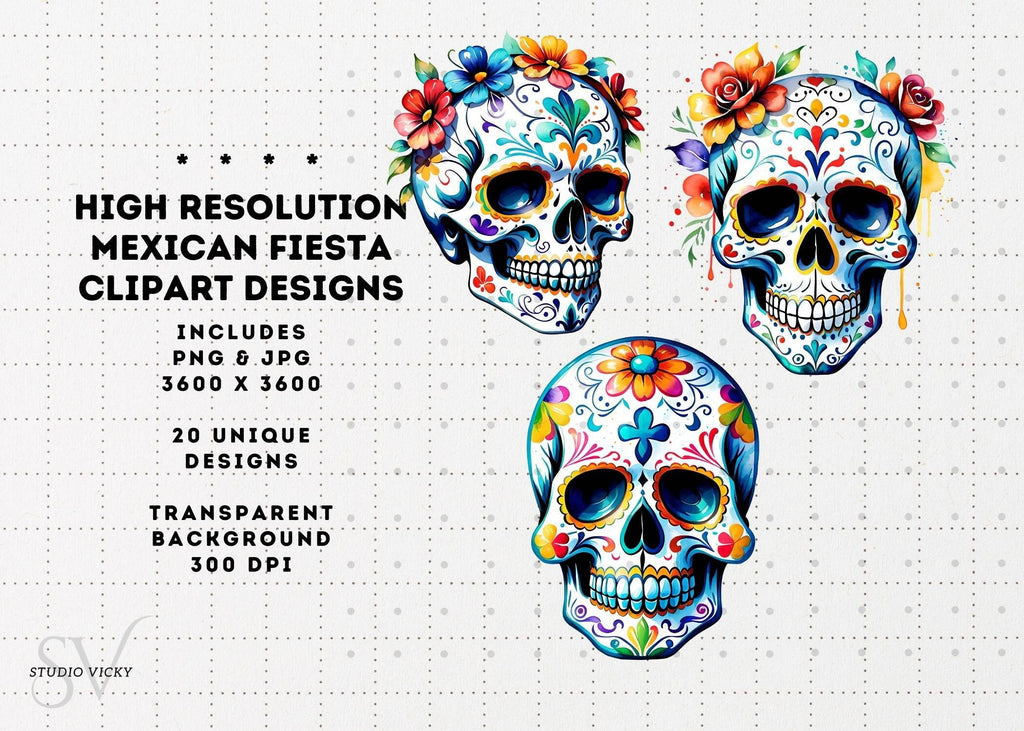Cinco De Mayo Clipart: Mexican Fiesta Graphics (PNG & JPG)