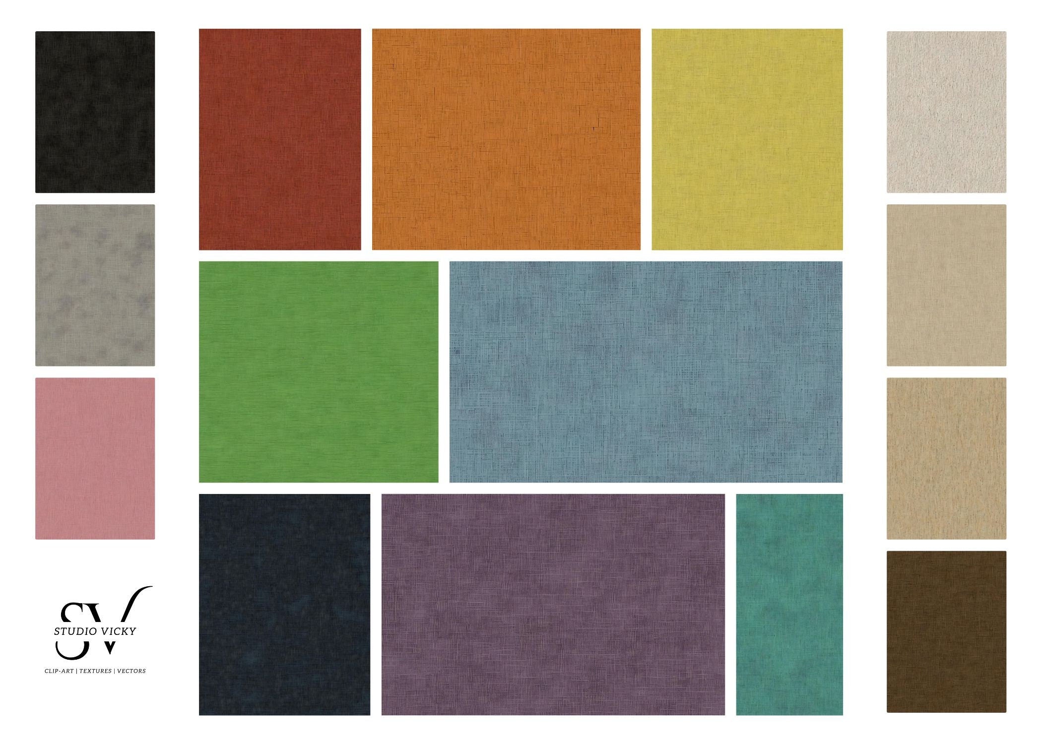 Linen Texture Digital Paper: Scrapbook & Craft Designs (Digital Download)