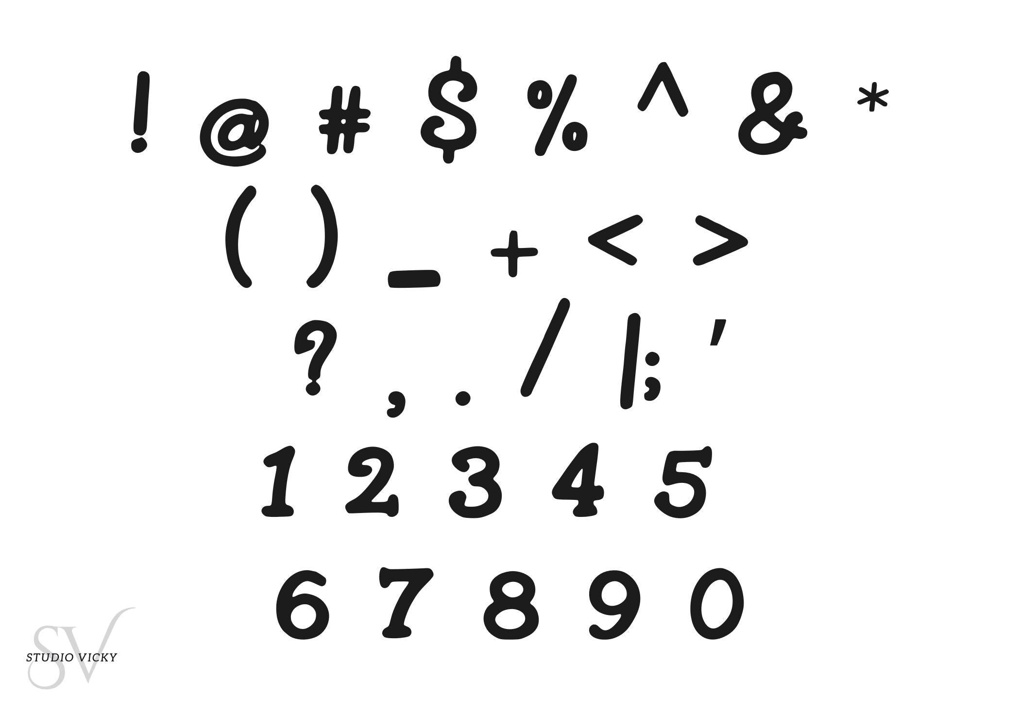 High Marks Font: Bubble Decorative Font (OTF & TTF)