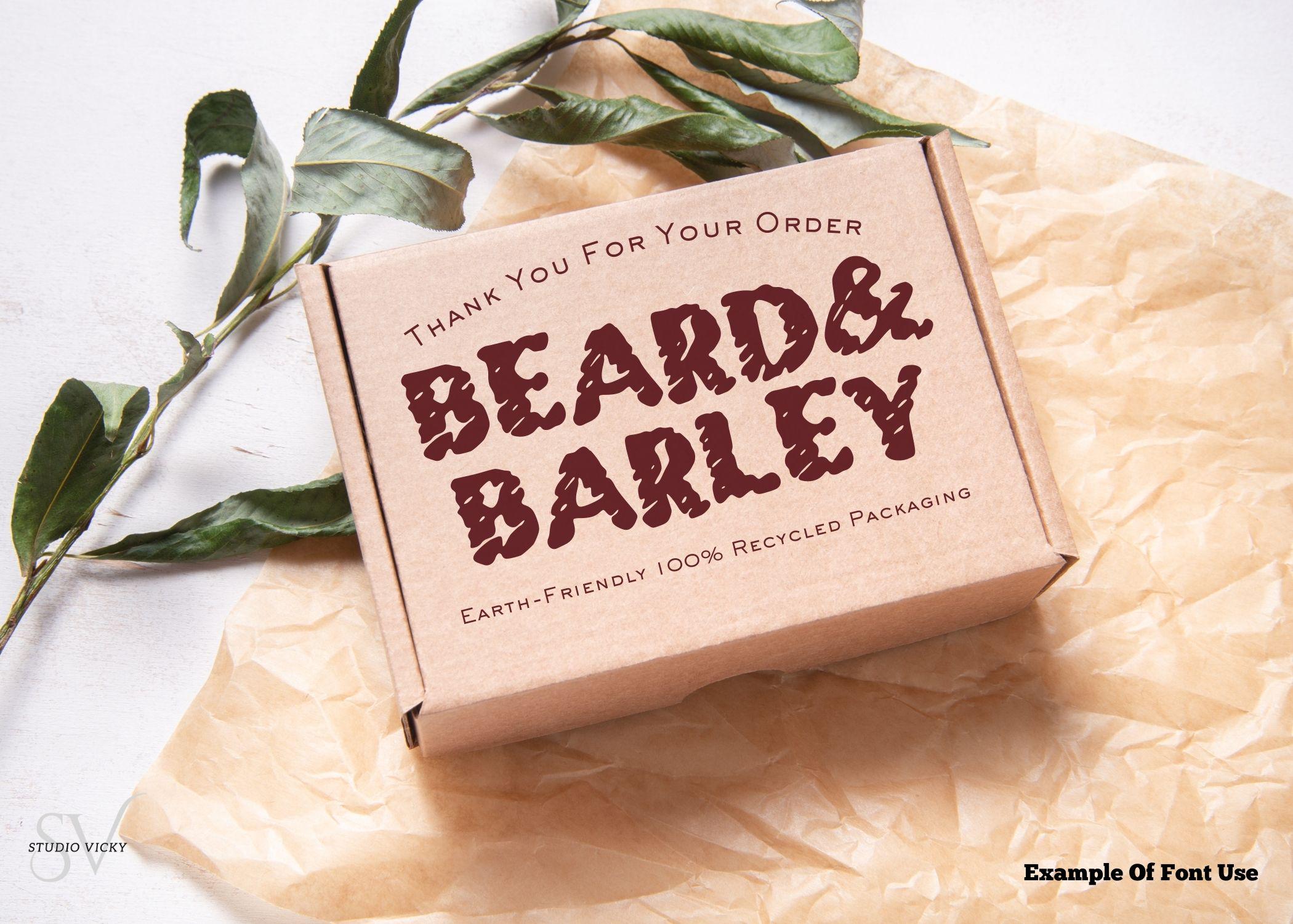 Weathered Distressed Font: Textured Decorative Font (OTF & TTF)
