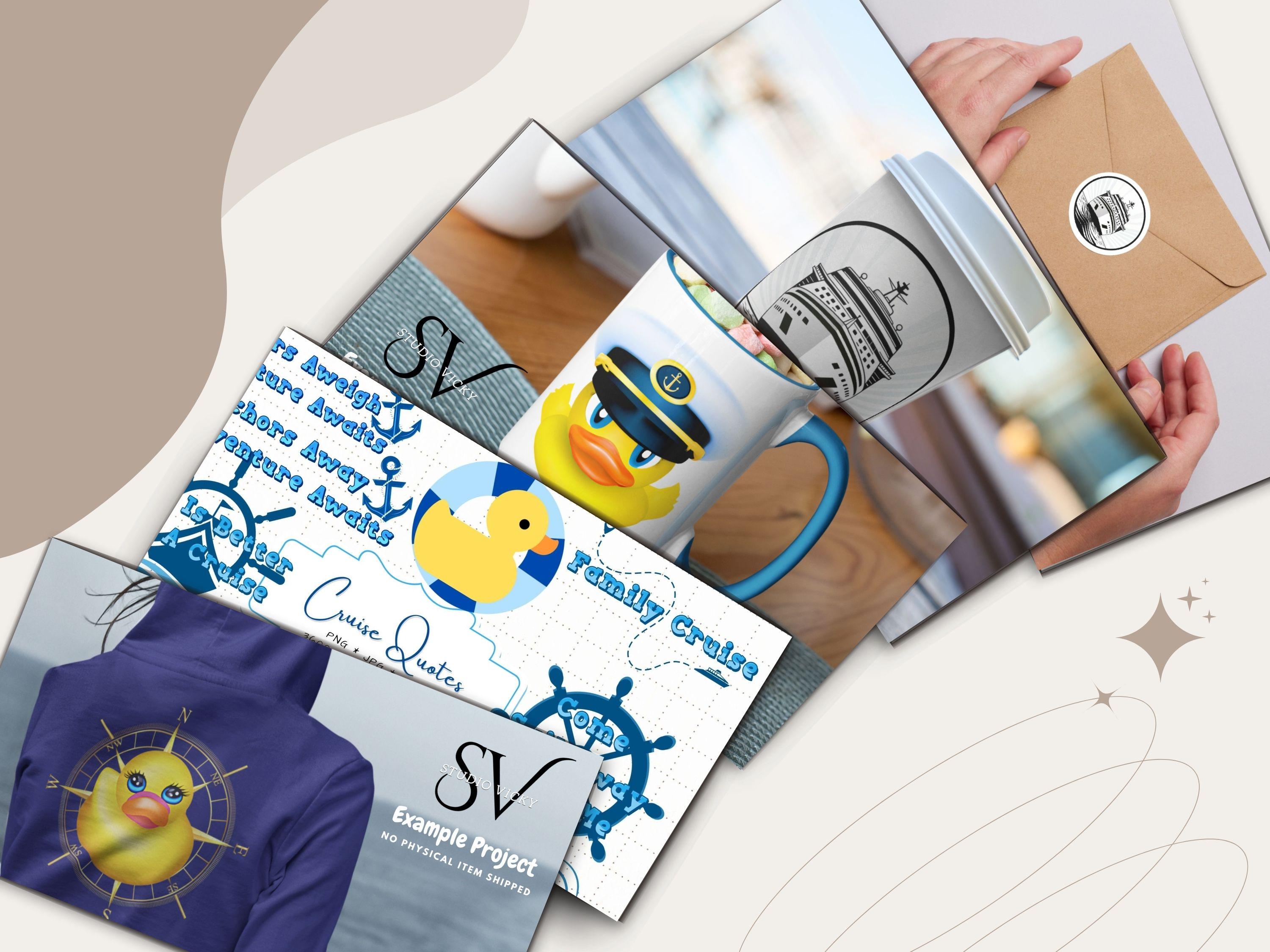Cruise Duck Clipart: 50+ PNG & SVG Illustrations (Digital Download)