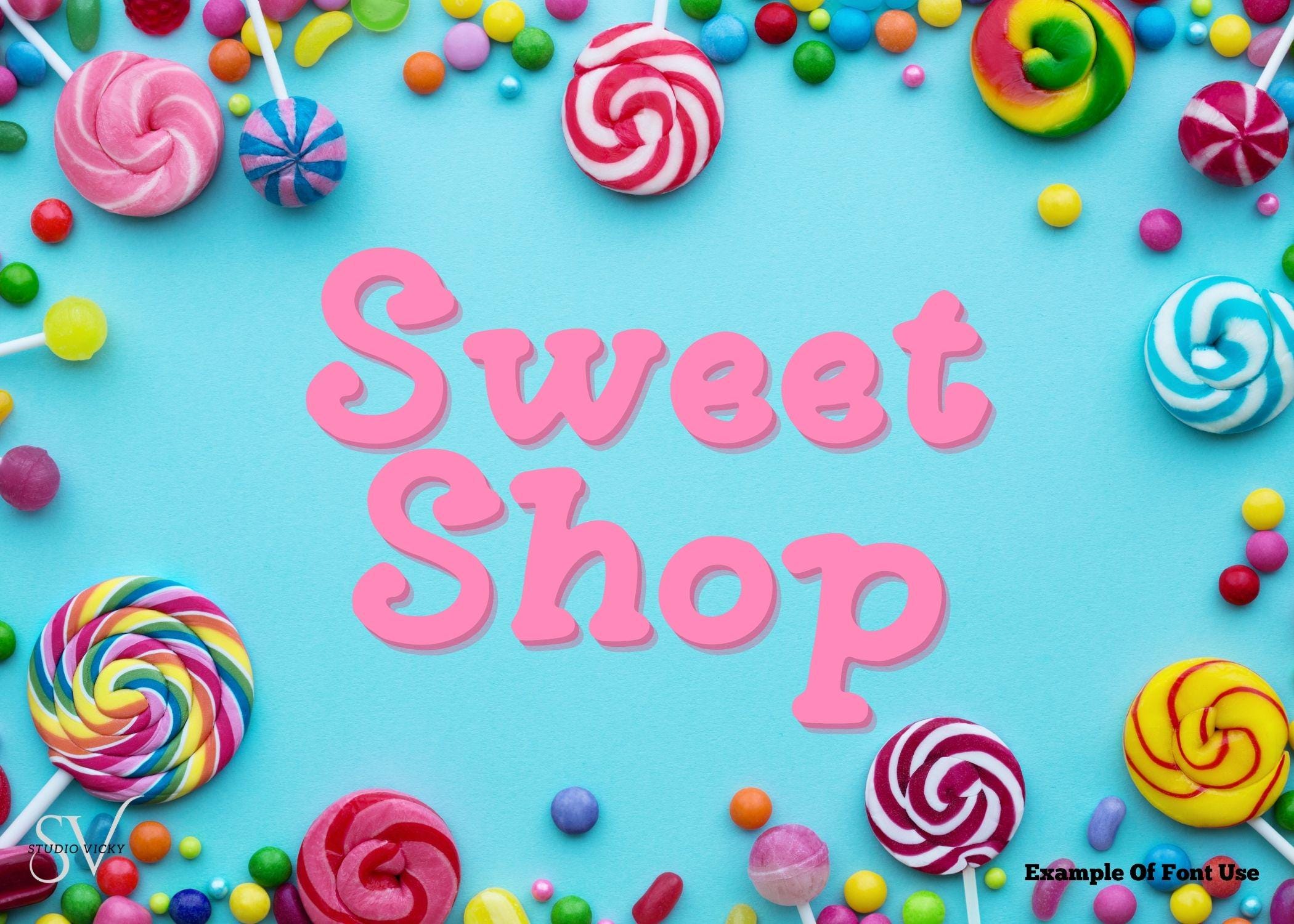 High Marks Font: Bubble Decorative Font (OTF & TTF)