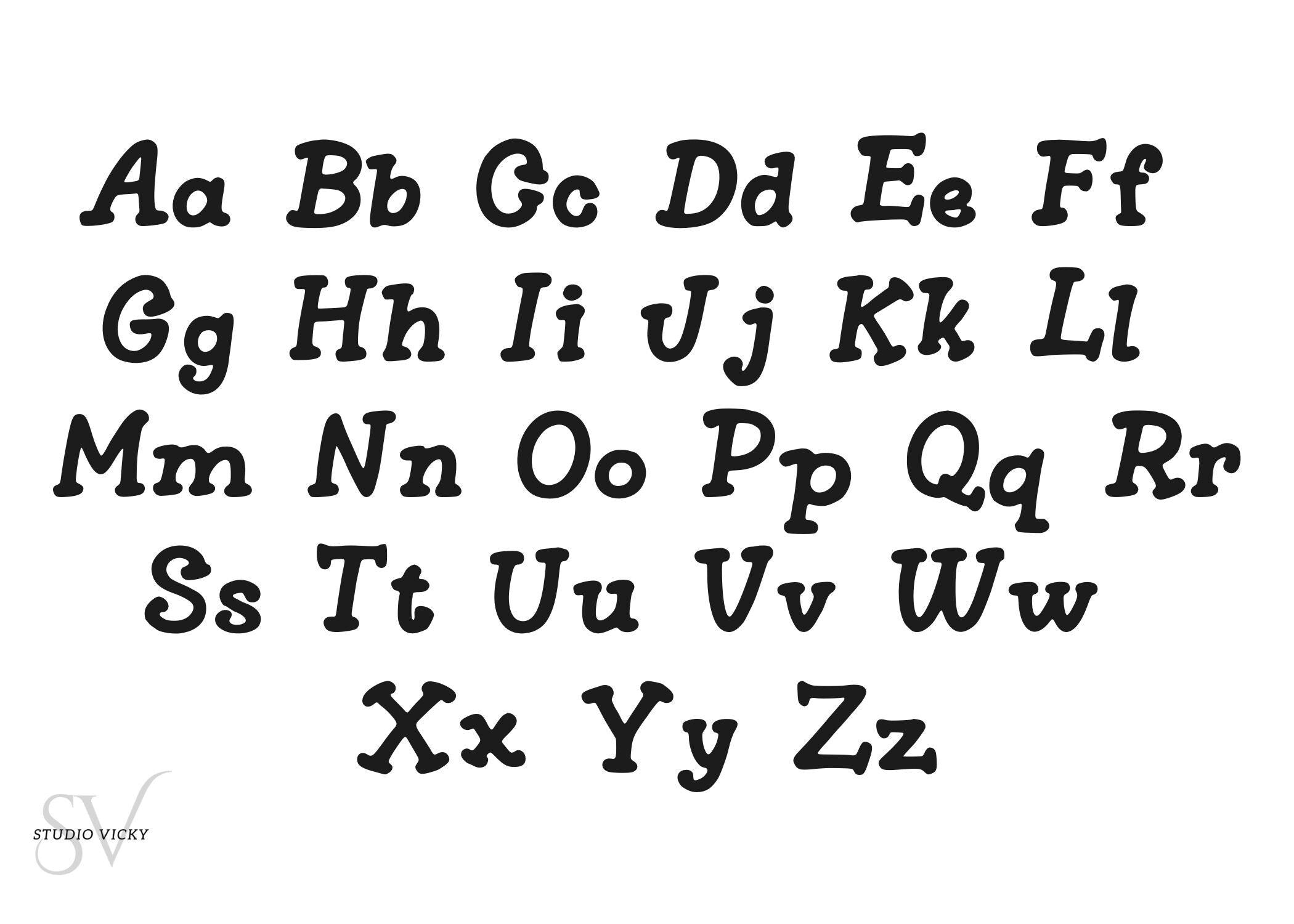 High Marks Font: Bubble Decorative Font (OTF & TTF)