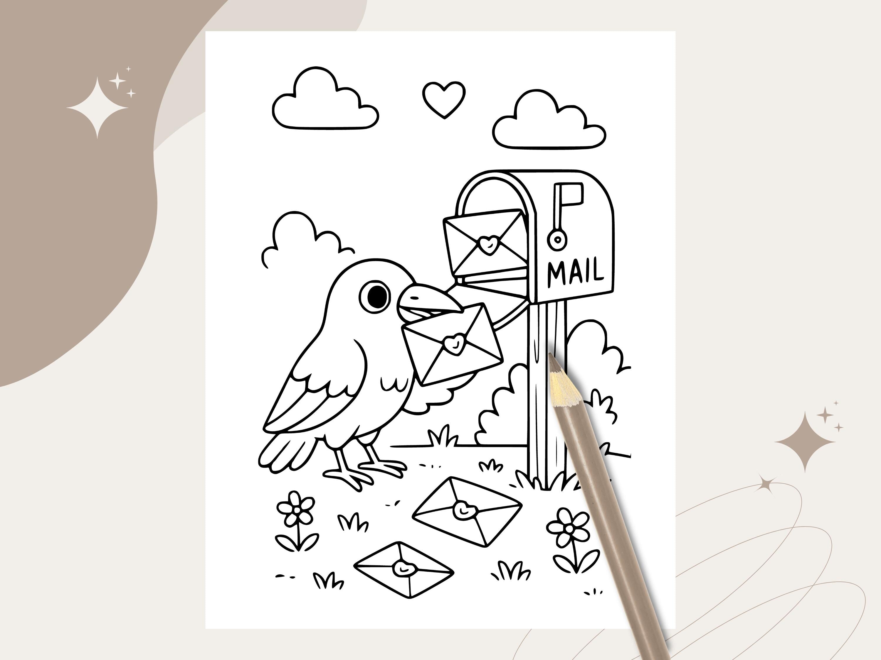 Spooky Cuties Coloring Pages: Cozy Halloween Kawaii Art (PDF Download)