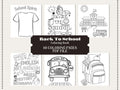 Back To School Coloring Pages: 10 Printable Designs (PDF)