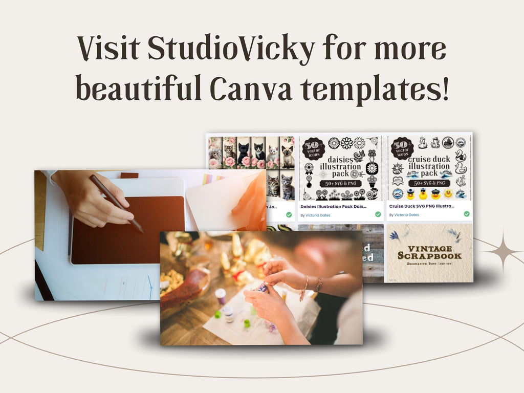 Editable E-book Template: 11-Page Canva Design (6x9 Digital Download)