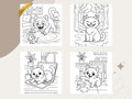 Naughty Cat Coloring Book: Cheeky Kitties, Cozy Illustrations (PDF Printable)