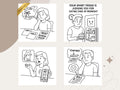 First World Problems Coloring Book: Adult & Kids Printable Pages (PDF) /w Bonus