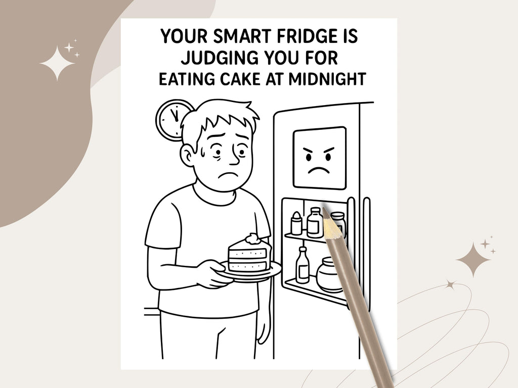 First World Problems Coloring Book: Adult & Kids Printable Pages (PDF) /w Bonus