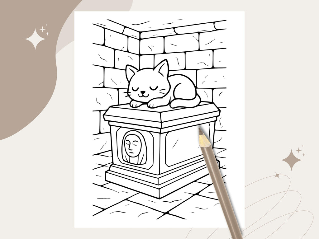 Kawaii Spooky Cuties Coloring Pages: Cozy Halloween Fun (PDF Download)