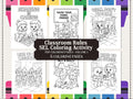Classroom Rules Coloring Pages: Back to School SEL Activity (PDF Activity