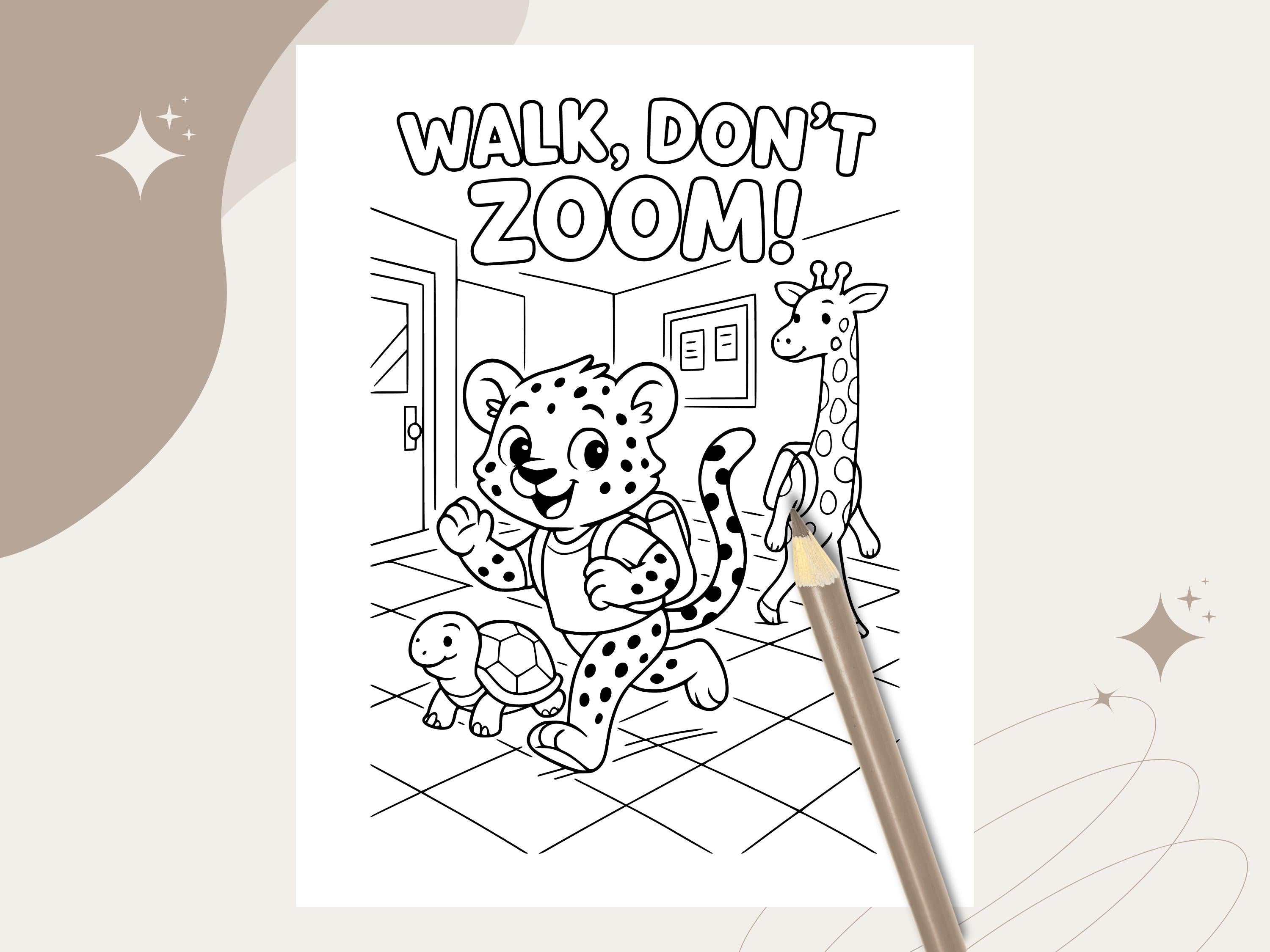 Classroom Rules Coloring Pages: Back to School SEL Activity (PDF Activity