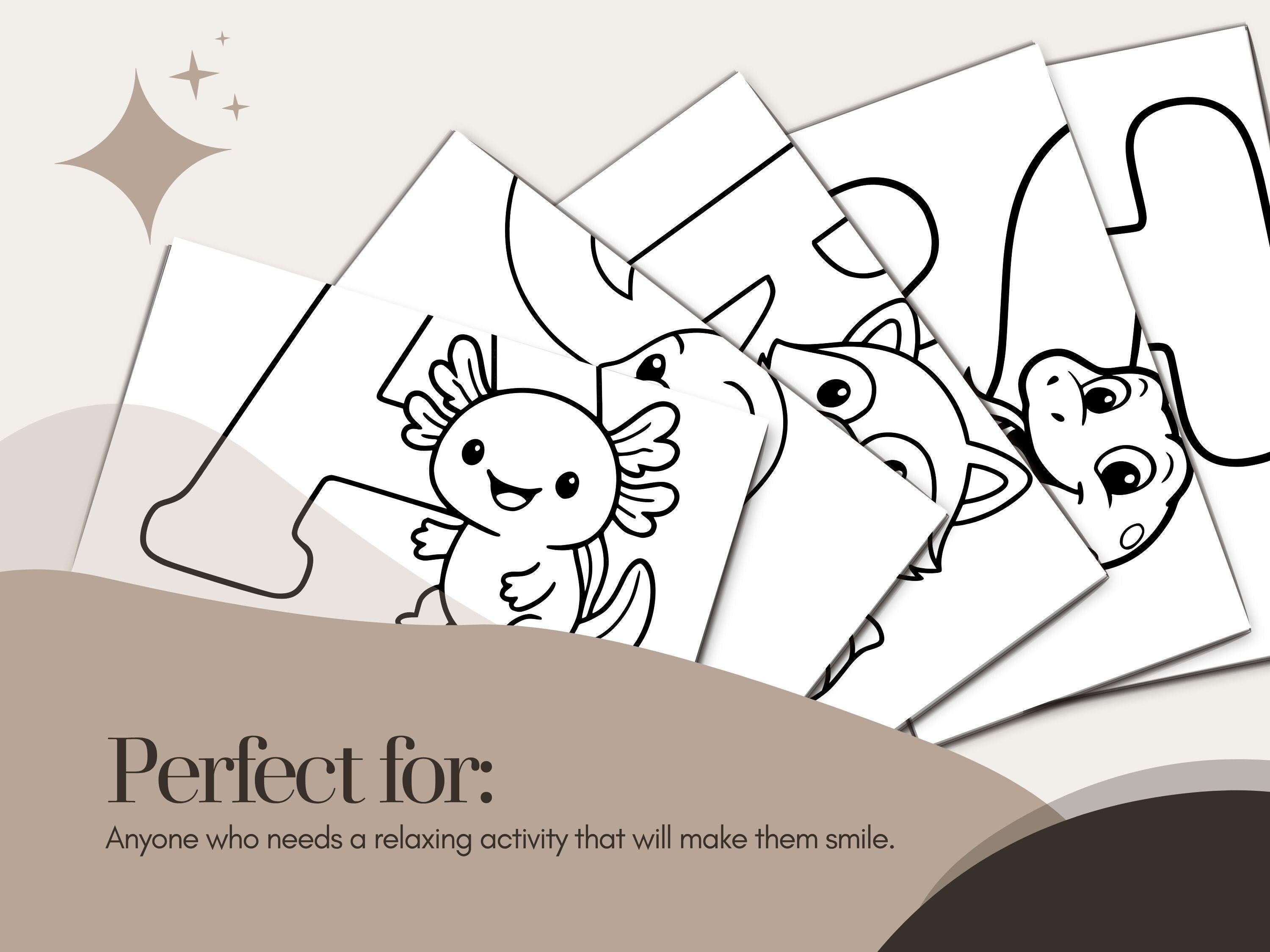 Animal ABC Coloring Pages: A-Z Alphabet Learning Activity (PDF Download)