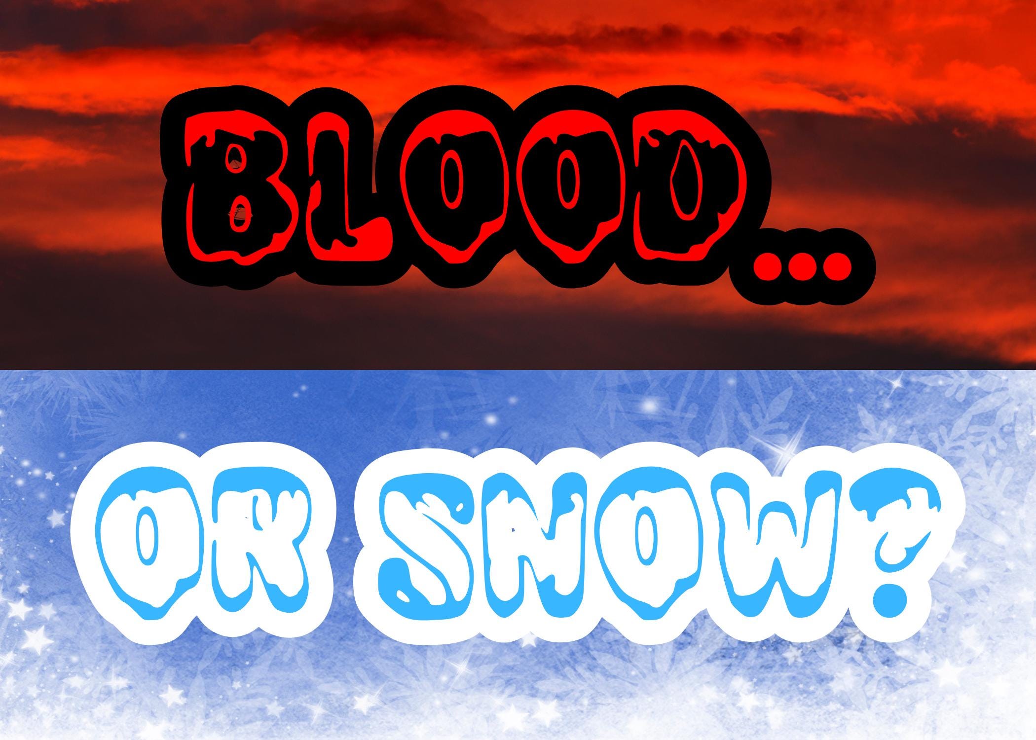 Bloody Mess Font | Dripping Horror Style (TTF & OTF)