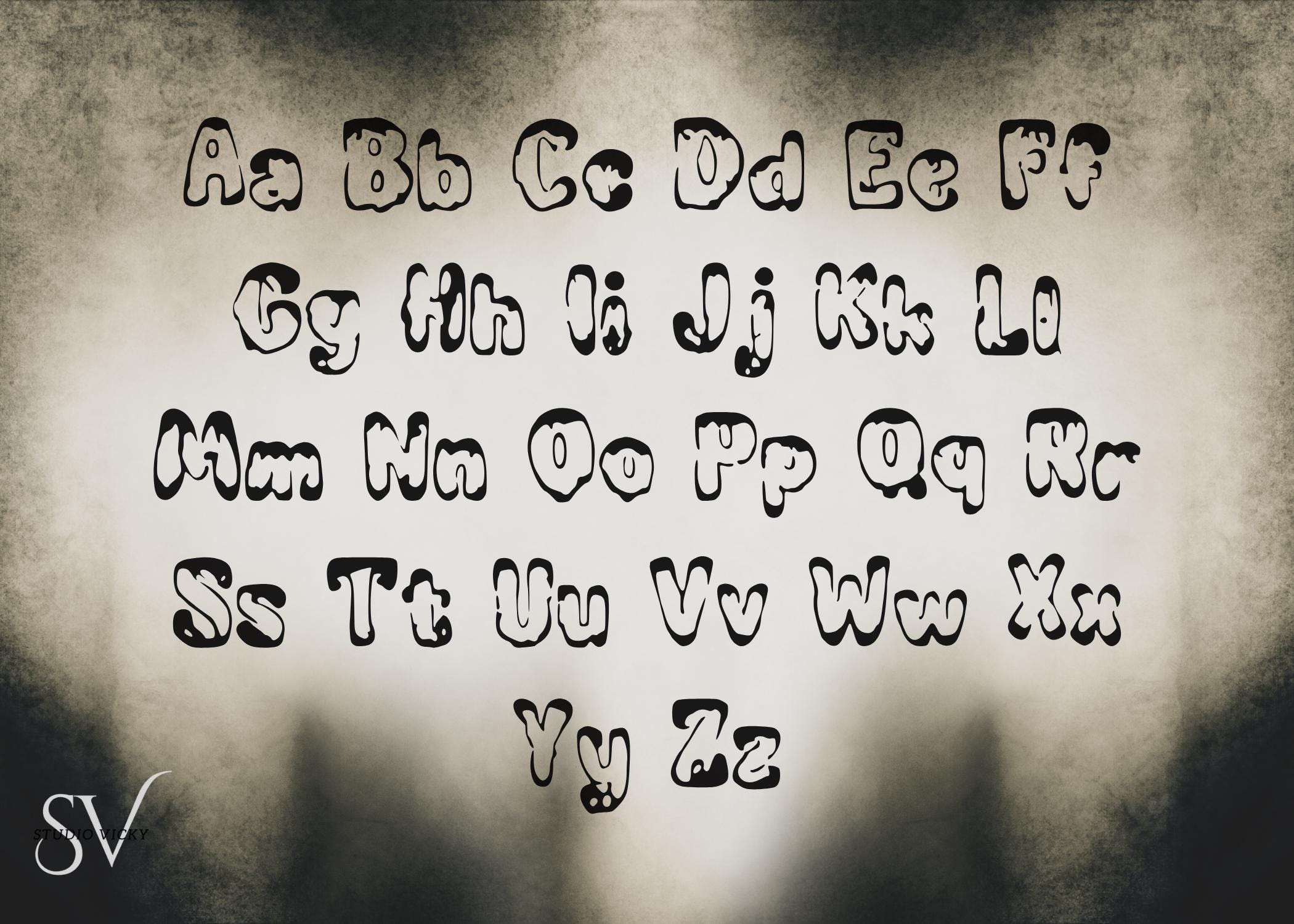 Bloody Mess Font | Dripping Horror Style (TTF & OTF)