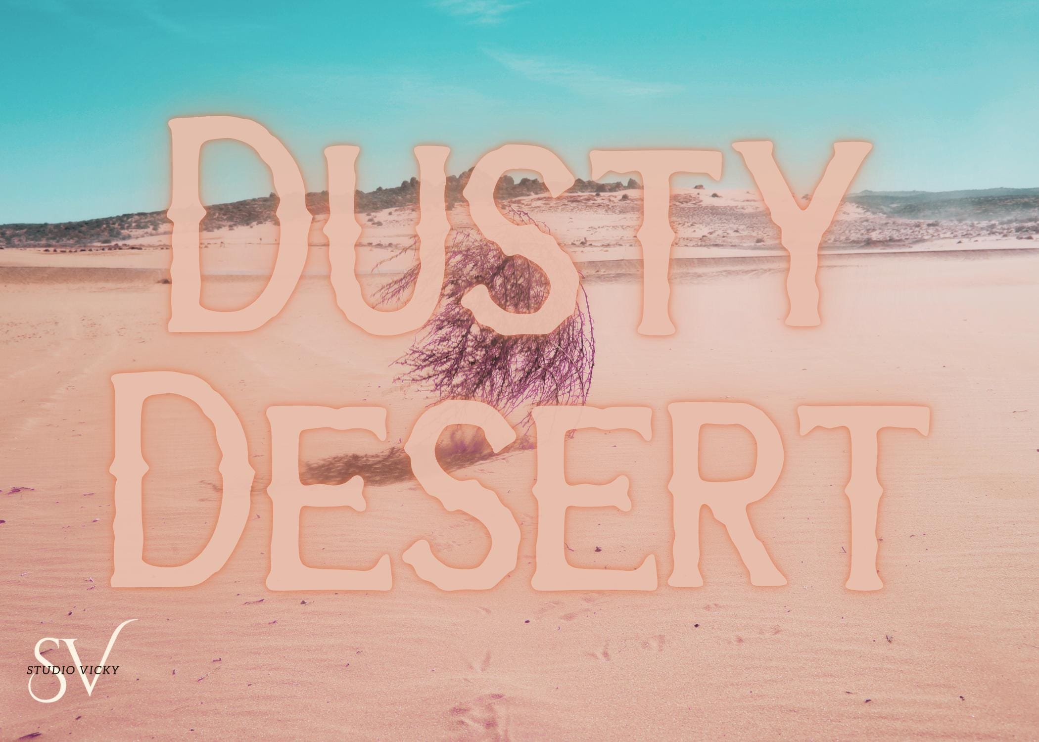 Dodge City Dust Font | Vintage Western Typeface (TTF & OTF)