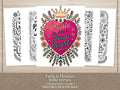 Floral Bible Verse Coloring Pages, Printable Scripture Art (PDF & PNG)
