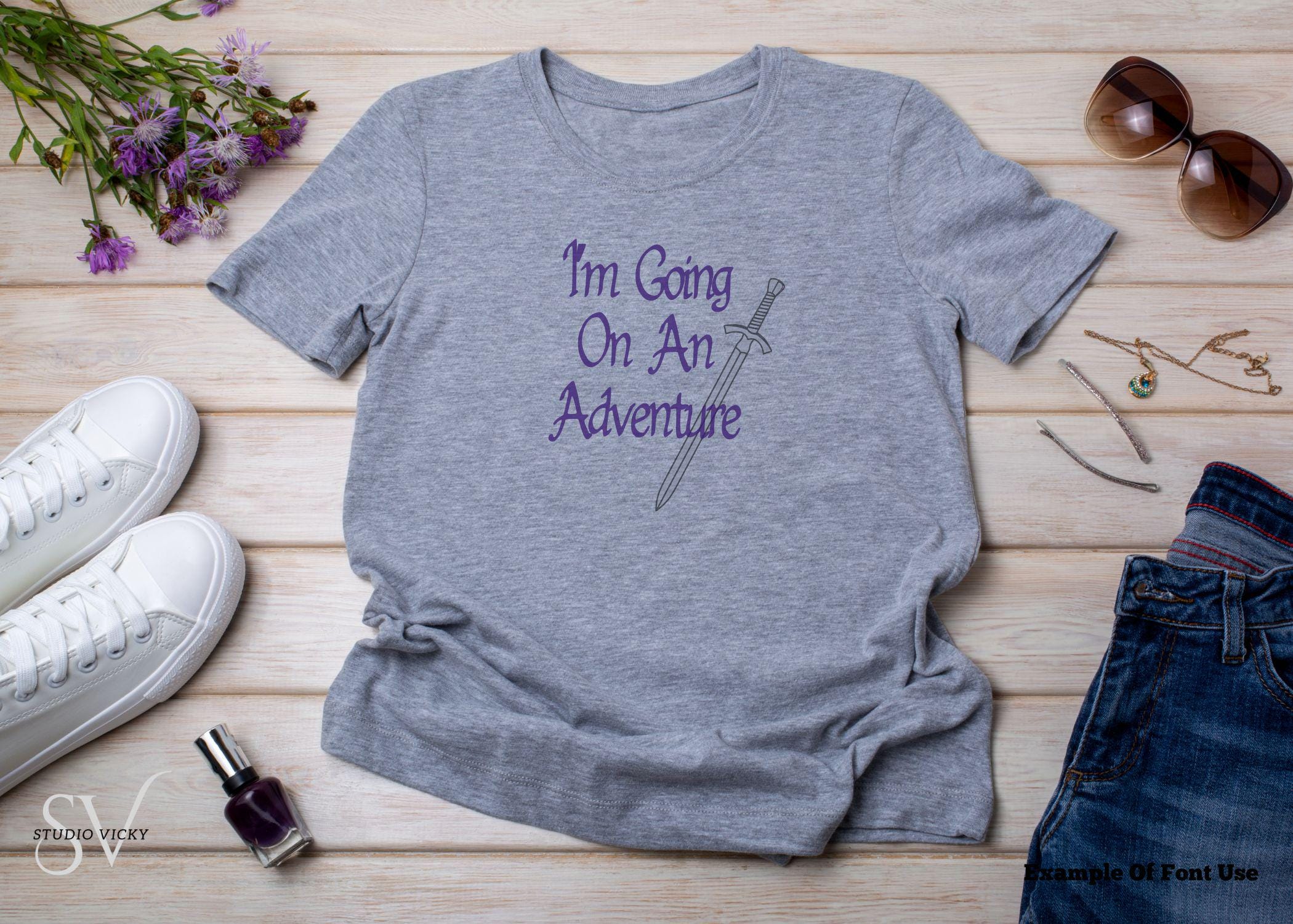 Fantasy Adventure Handwritten Script Font (TTF, OTF)