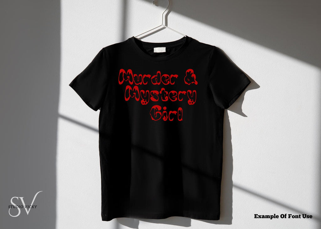 Bloody Mess Font | Dripping Horror Style (TTF & OTF)