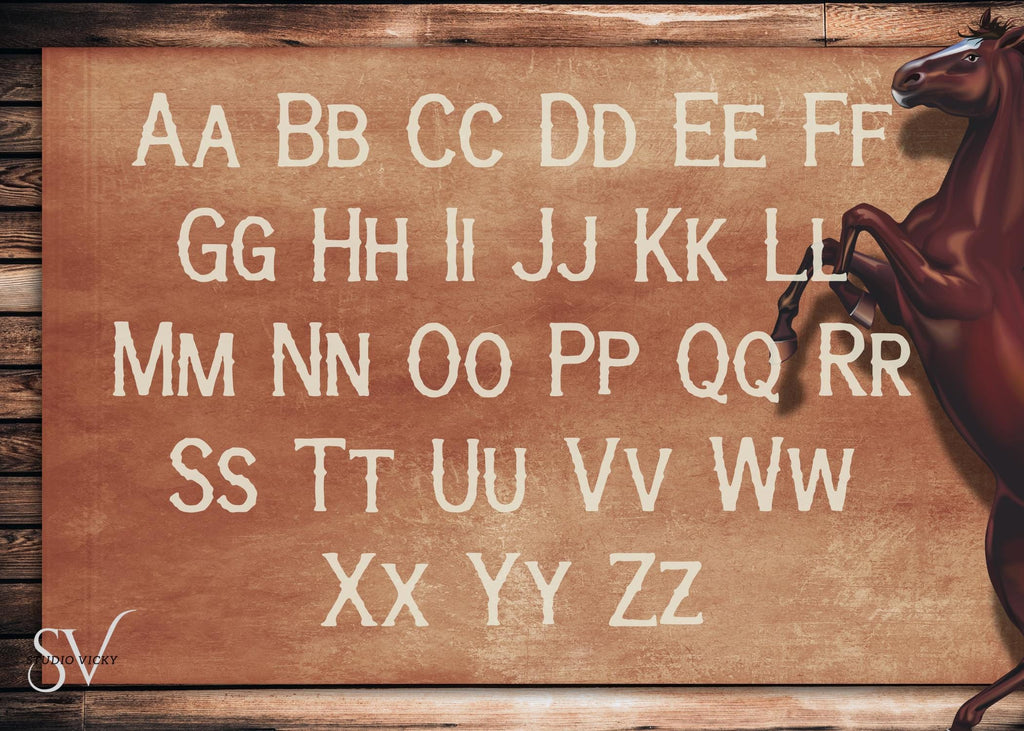 Dodge City Dust Font | Vintage Western Typeface (TTF & OTF)