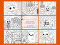 Spooky Cuties: Halloween Coloring Book - 56 Kawaii Pages (PDF)