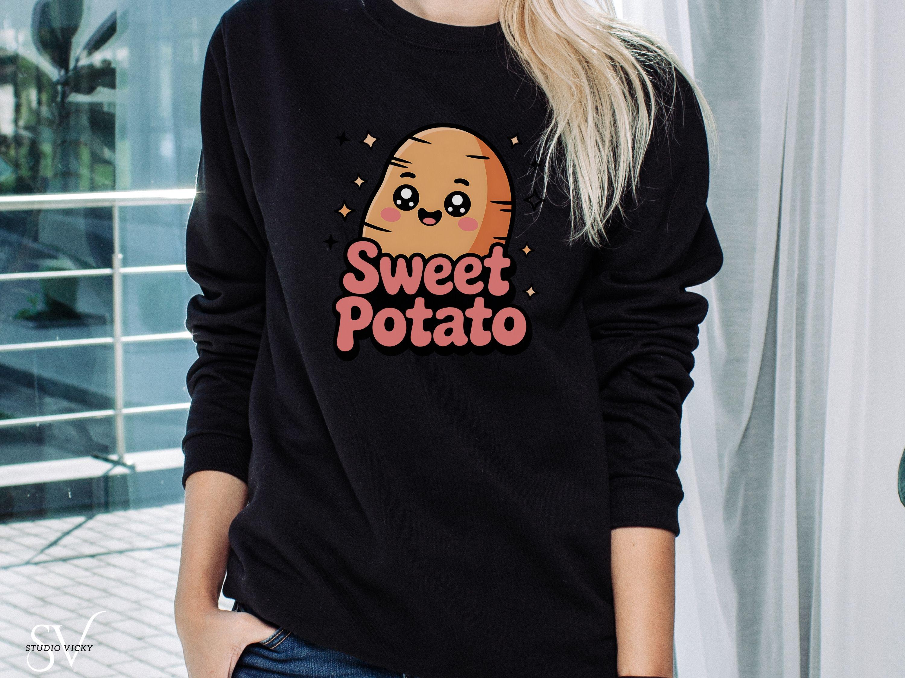 Kawaii Potato SVG Set | Sweet & Rude Potato PNG Bundle