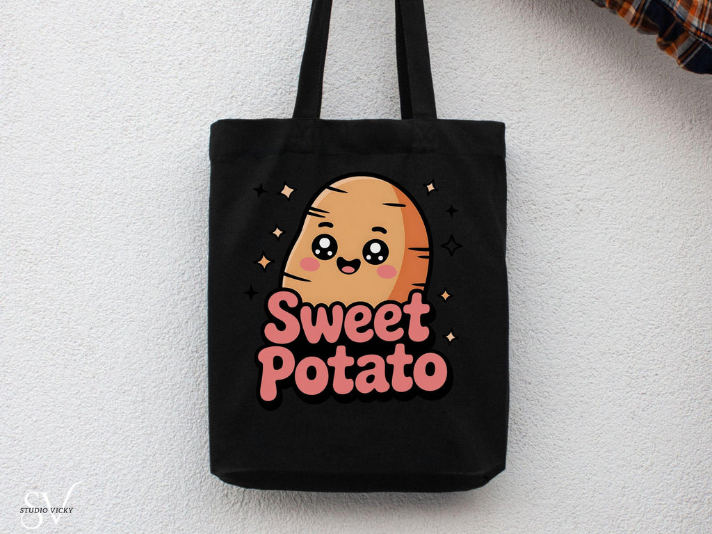 Kawaii Potato SVG Set | Sweet & Rude Potato PNG Bundle