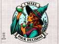 Funny Witch Potion Pun Design | Halloween Humor (SVG, PNG, JPEG)