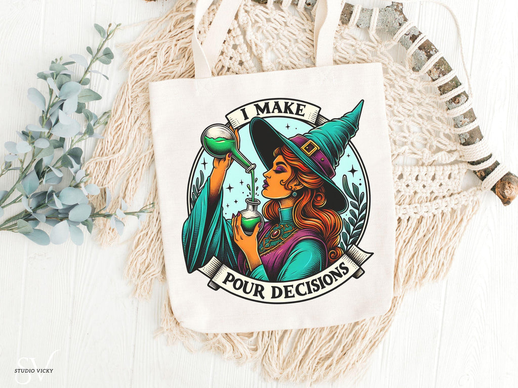 Funny Witch Potion Pun Design | Halloween Humor (SVG, PNG, JPEG)