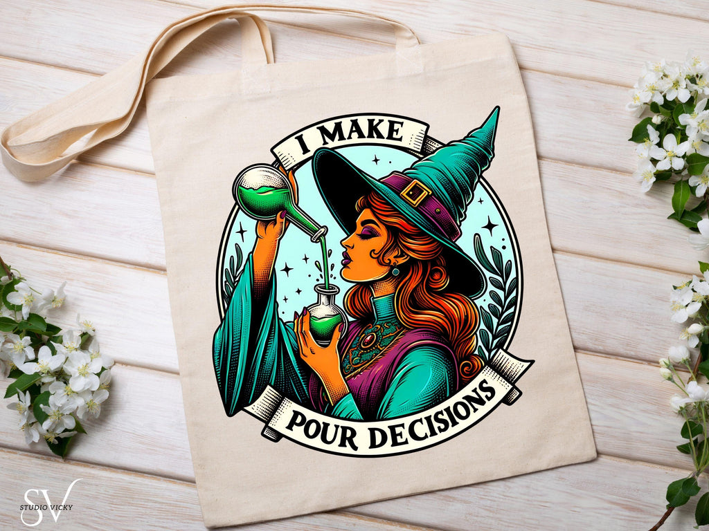 Funny Witch Potion Pun Design | Halloween Humor (SVG, PNG, JPEG)