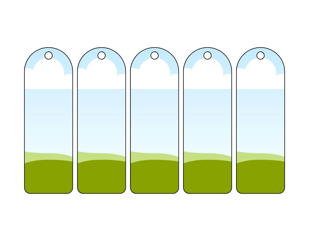 Bookmark Templates: Canva Editable Bookmark SVG 4 Pack Bundle (Digital Download)
