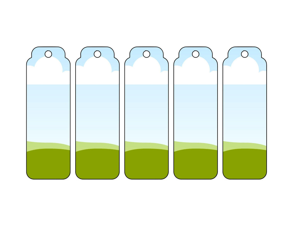 Bookmark Templates: Canva Editable Bookmark SVG 4 Pack Bundle (Digital Download)