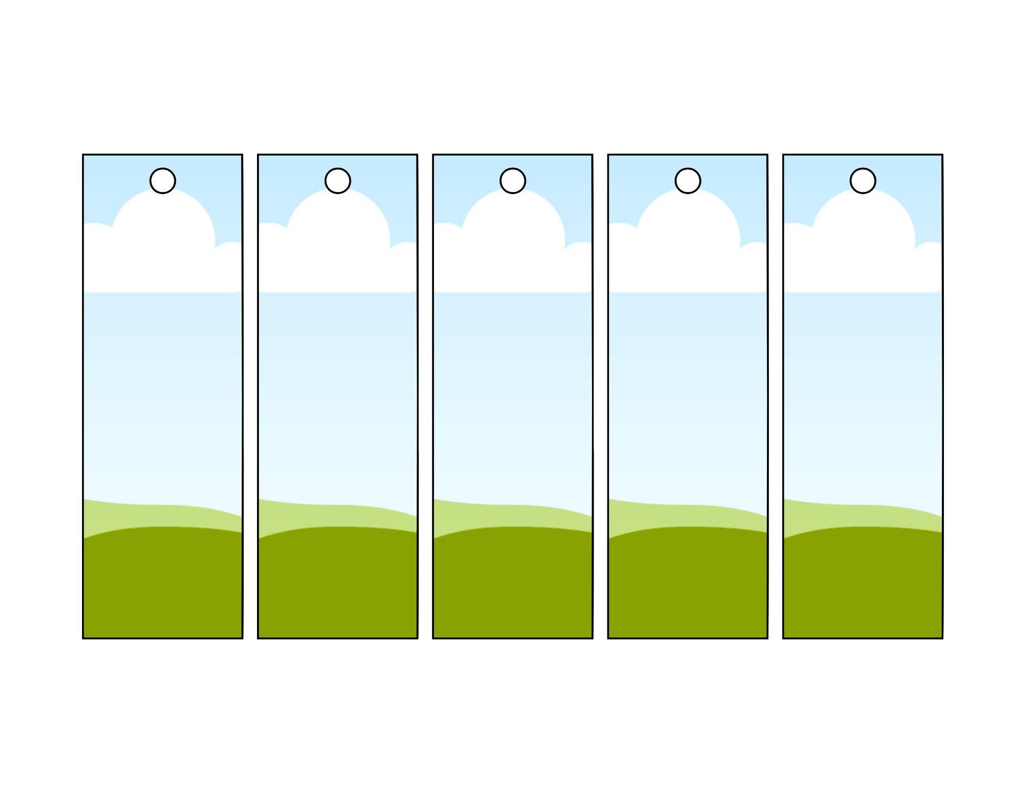 Bookmark Templates: Canva Editable Bookmark SVG 4 Pack Bundle (Digital Download)