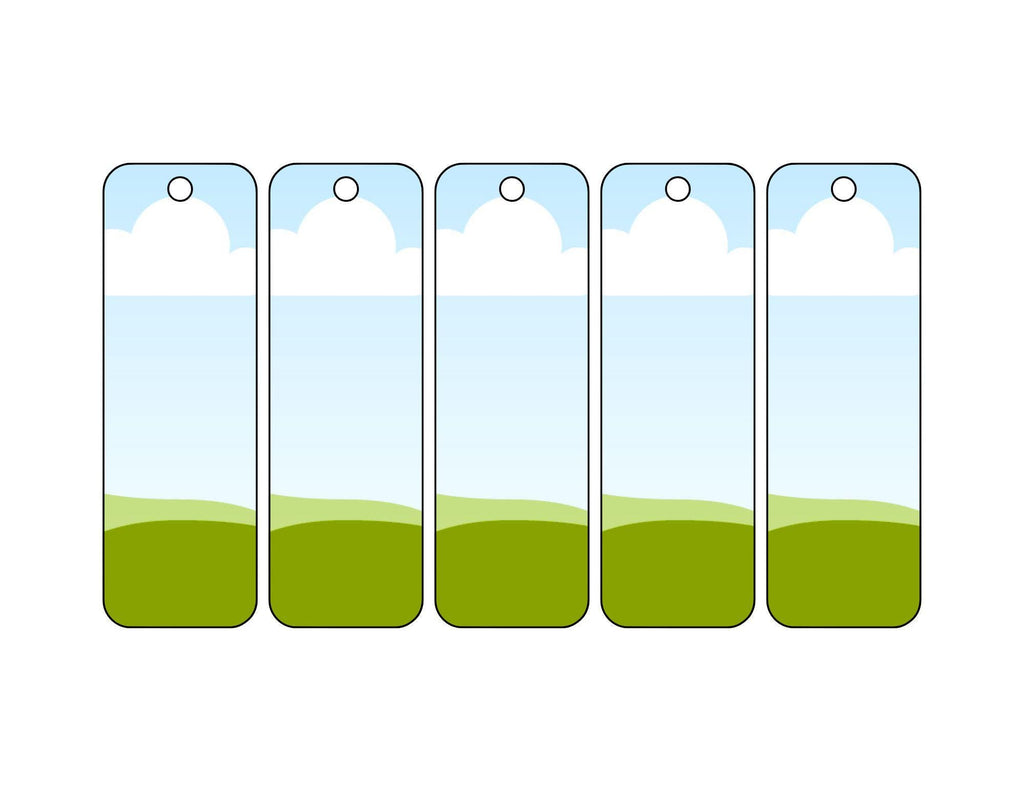 Bookmark Templates: Canva Editable Bookmark SVG 4 Pack Bundle (Digital Download)