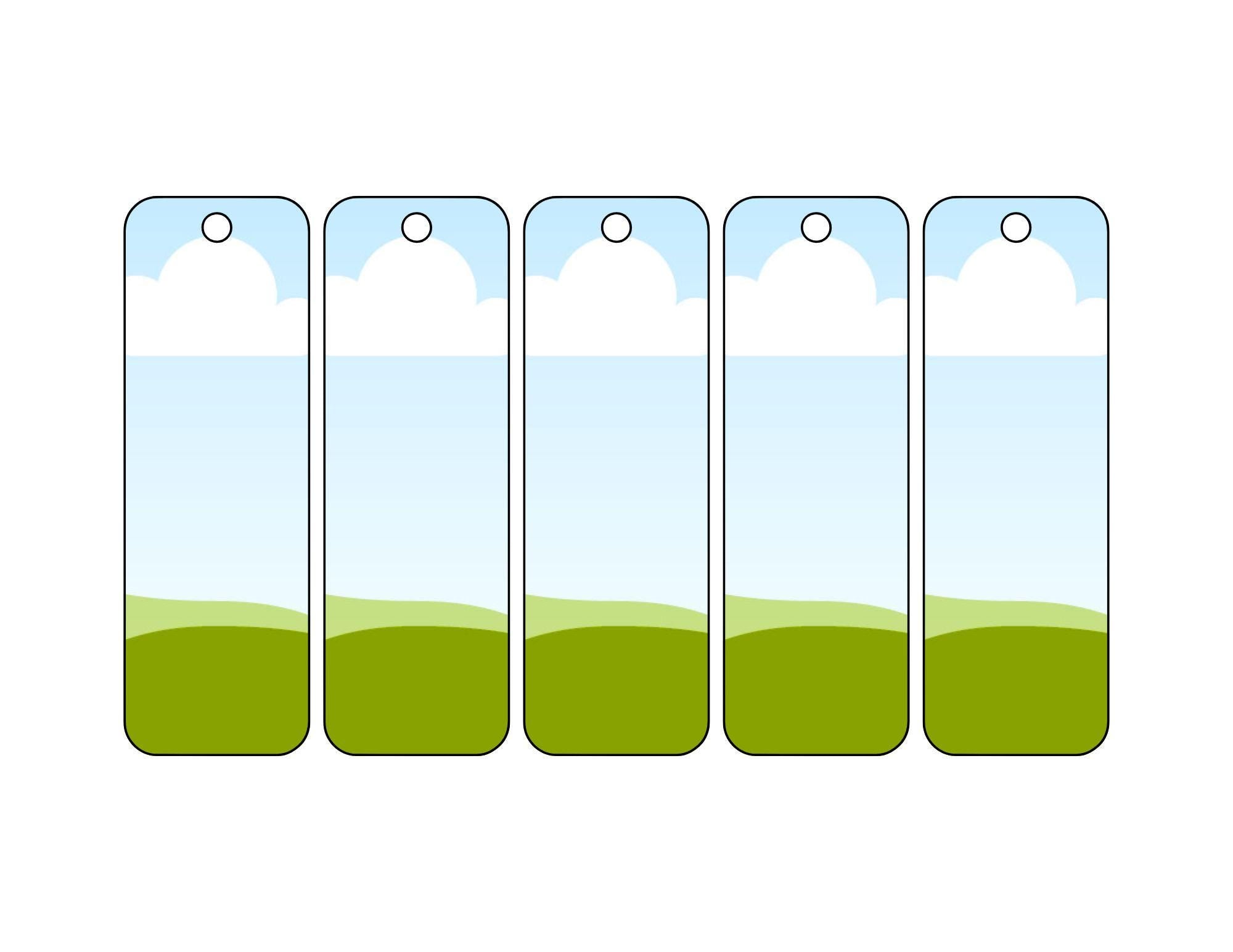 Bookmark Templates: Canva Editable Bookmark SVG 4 Pack Bundle (Digital Download)