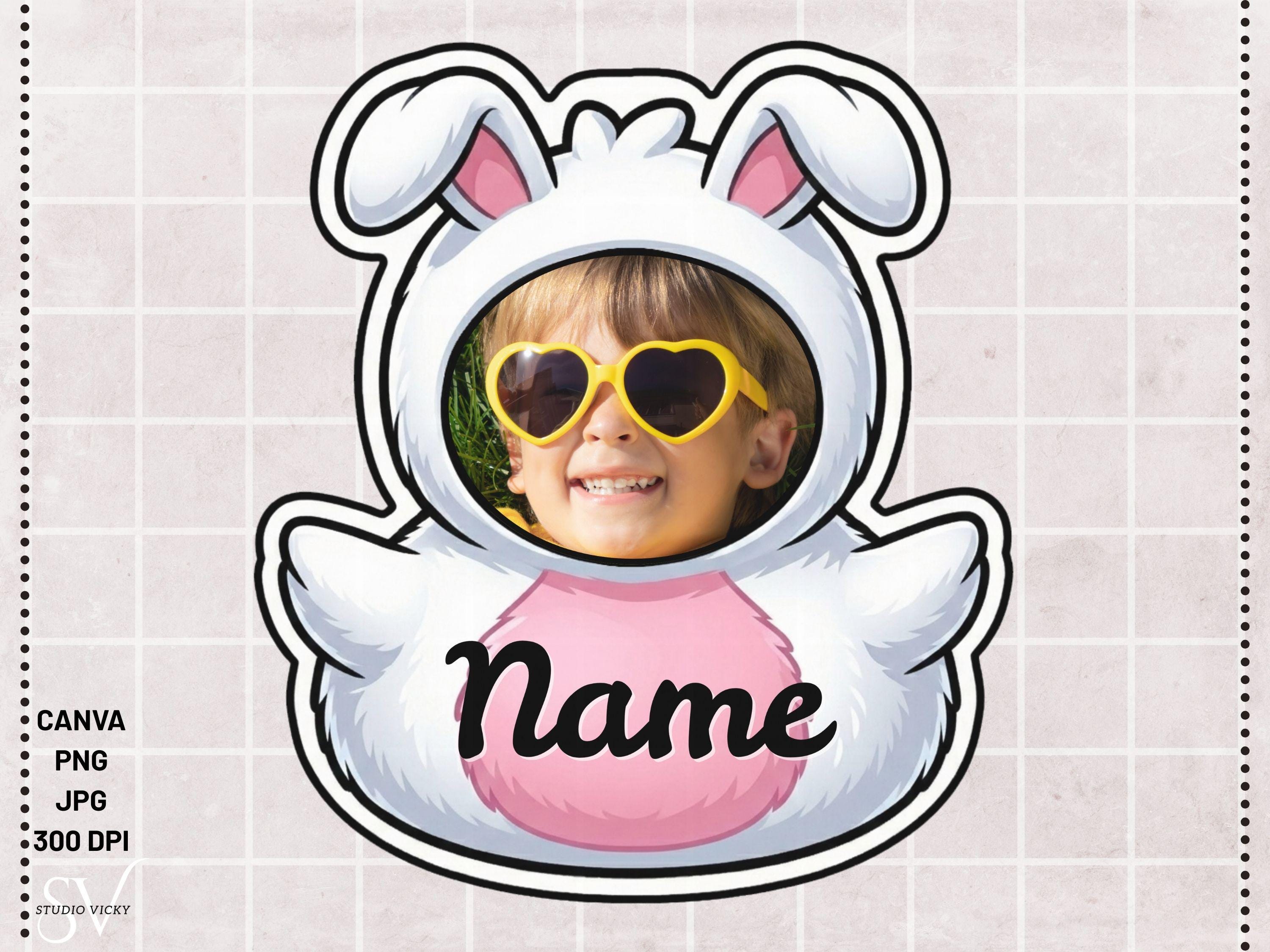 Personalized Easter Duck Templates | Bunny & Duck Styles (Canva, PNG, JPG)