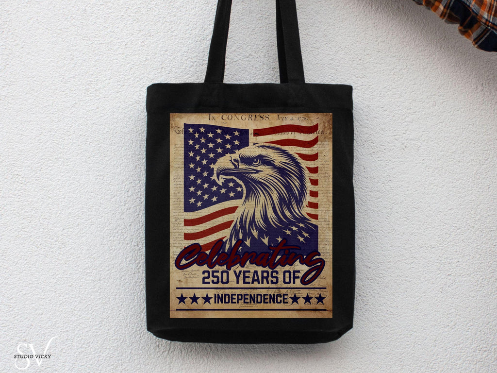America's 250th Anniversary Semiquincentennial Commemorative Poster Celebrating 250 Years of Independence