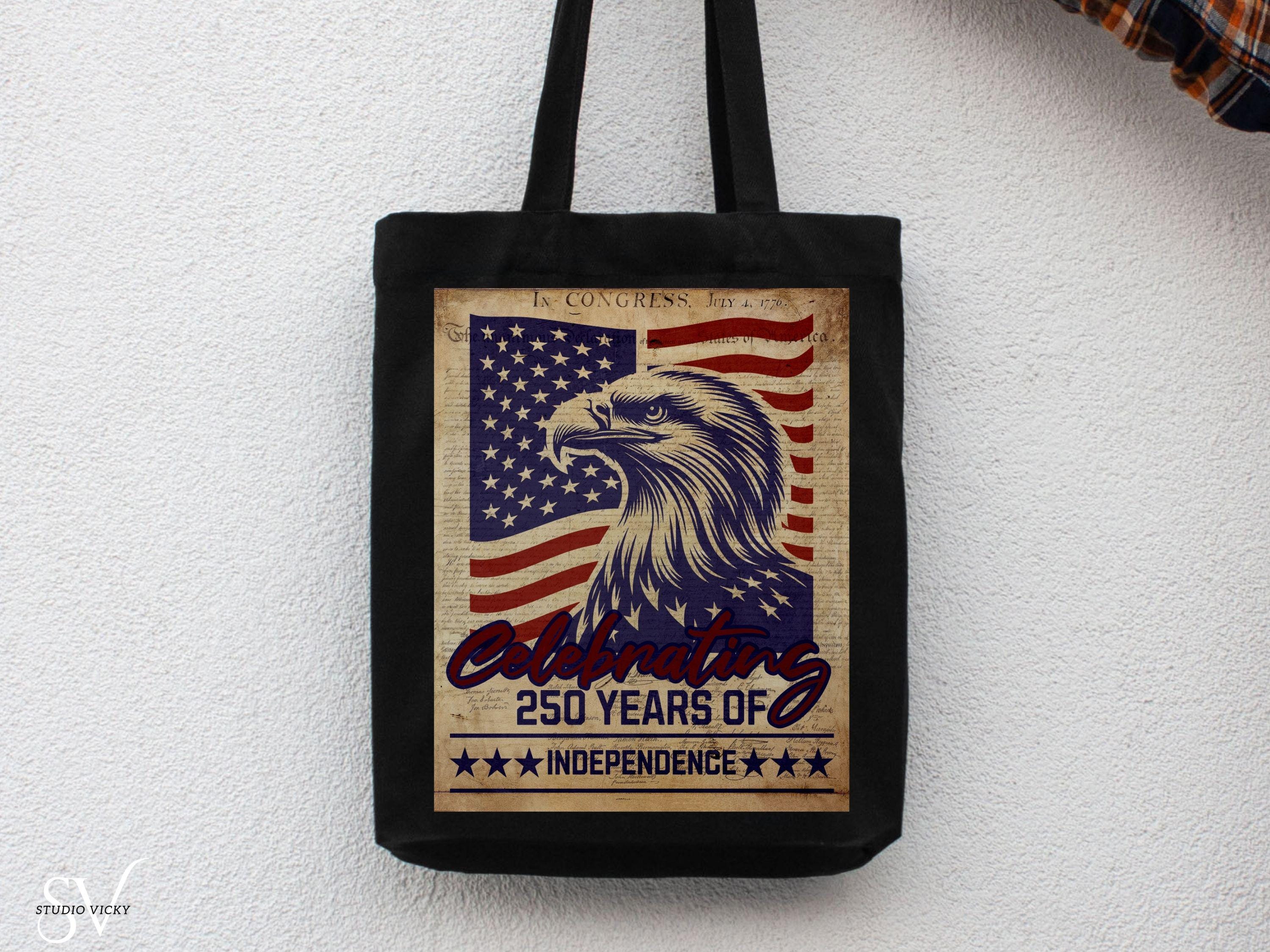 America's 250th Anniversary Semiquincentennial Commemorative Poster Celebrating 250 Years of Independence