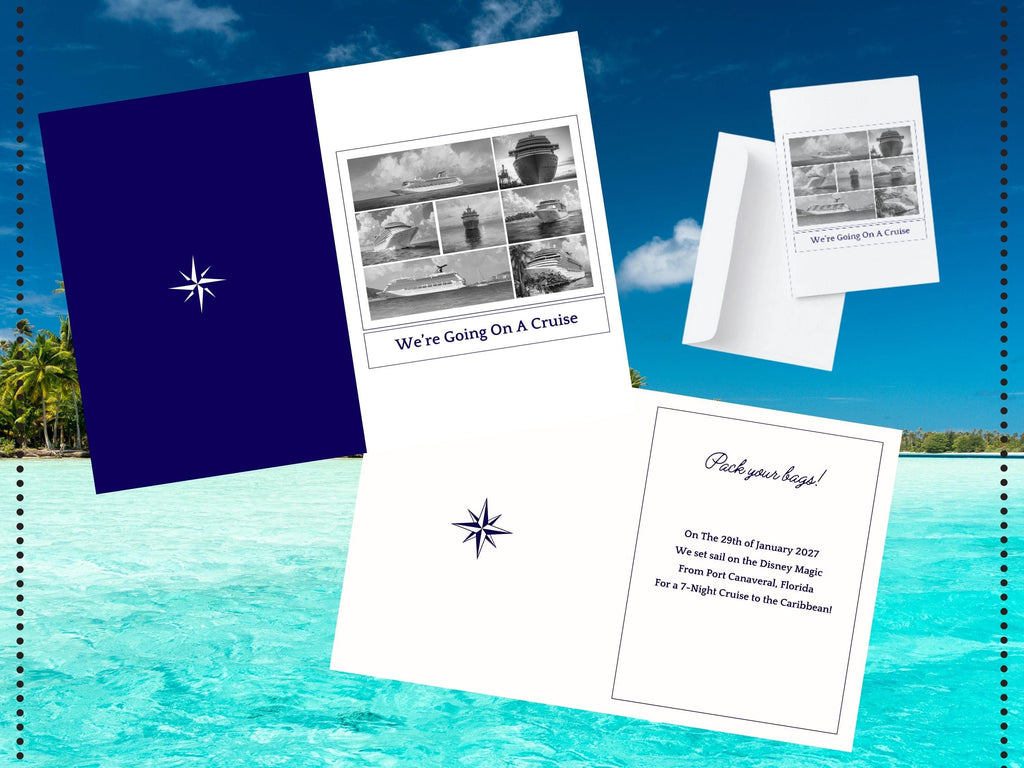 First Cruise Door Magnet Template, Customizable Cabin Decor (Digital Download)