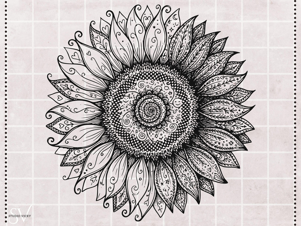 Spring Flower Illustration Bundle: 37pc Hand-Drawn PNG Designs (Digital Download)